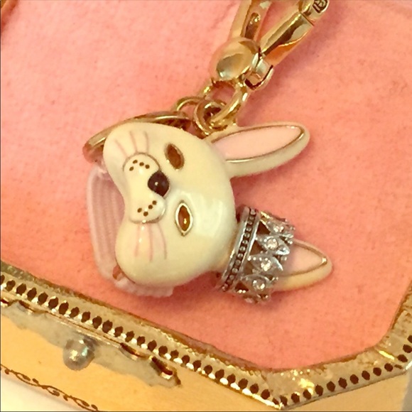 Juicy Couture Bunny Mask Charm